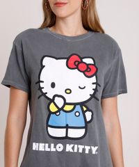 Blusa-Feminina-Hello-Kitty-Ampla-Manga-Curta-Decote-Redondo-Chumbo-9716468-Chumbo_4