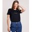 Blusa-Feminina-Ampla--If-It-Feels-Good--Manga-Curta-Decote-Redondo-Preta-9771944-Preto_1