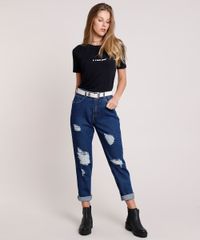 Blusa-Feminina-Ampla--If-It-Feels-Good--Manga-Curta-Decote-Redondo-Preta-9771944-Preto_3