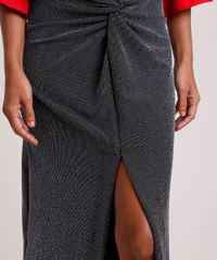Saia-Feminina-Midi-com-Lurex-e-Fenda-Preta-9869250-Preto_4