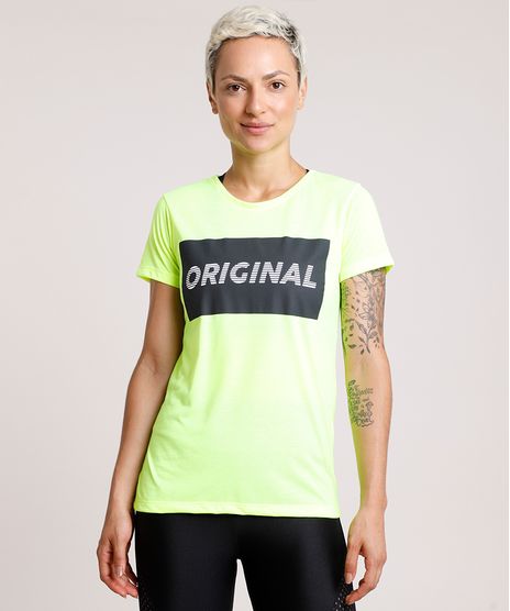 Blusa-Feminina-Esportiva-Ace--Original--Manga-Curta-Decote-Redondo-Amarela-Neon-9766028-Amarelo_Neon_1