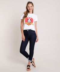 Blusa-Feminina-Looney-Tunes-Manga-Curta-Decote-Redondo-Off-White-9788579-Off_White_3