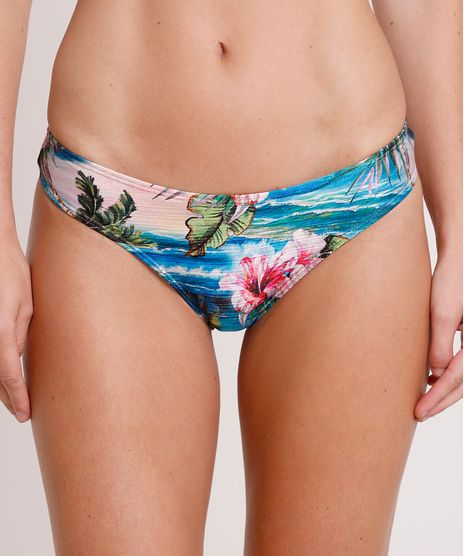Biquini-Calcinha-Estampado-de-Praia-com-Protecao-UV50--Azul-9880253-Azul_1