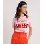 T-Shirt-Feminina-Mindset--Don-t-Sweet-Talk--Manga-Curta-Decote-Redondo-Rosa-Claro-9916536-Rosa_Claro_1