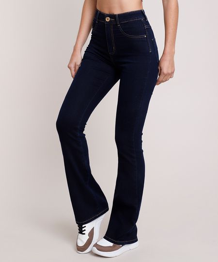 calça jeans feminina super lipo sawary cintura super alta