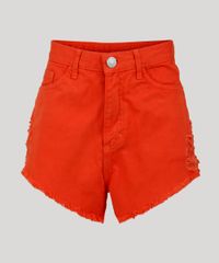Short-de-Sarja-Feminino-Mindset-Destroyed-Cintura-Super-Alta-Laranja-9916550-Laranja_5