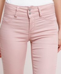 Calca-de-Sarja-Feminina-Super-Skinny-Pull-Up-Cintura-Alta-Rose-9864211-Rose_4