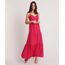 Vestido-Feminino-Mindset-Longo-com-Recortes-e-Botoes-Alca-Fina-Rosa-Escuro-9916533-Rosa_Escuro_1