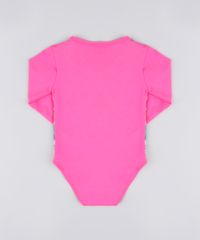 Maio-Infantil-Minnie-com-Folhagem-e-Babado-Manga-Longa-Protecao-UV50--Rosa-Neon-9739532-Rosa_Neon_2