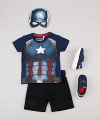 Camiseta-Infantil-Carnaval-Capitao-America-Manga-Curta---Mascara-Azul-Marinho-9838316-Azul_Marinho_3