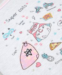Blusa-Infantil-Gatos-com-Paetes-e-Babado-na-Manga-Cinza-Mescla-Claro-9828191-Cinza_Mescla_Claro_5