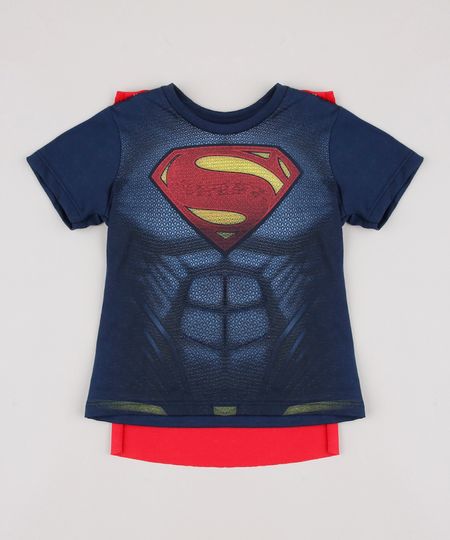 Camiseta-Infantil-Carnaval-Super-Homem-com-Capa-Removivel-Manga-Curta-Azul-Marinho-9838319-Azul_Marinho_1