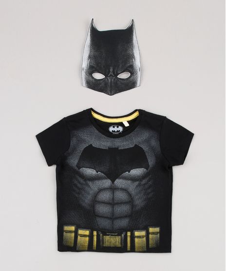 Camiseta-Infantil-Carnaval-Batman-Manga-Curta---Mascara-Preta-9838320-Preto_1
