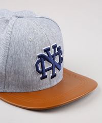 Bone-Masculino-Aba-Reta-com-Bordado--NYC--Cinza-Mescla-9659888-Cinza_Mescla_2