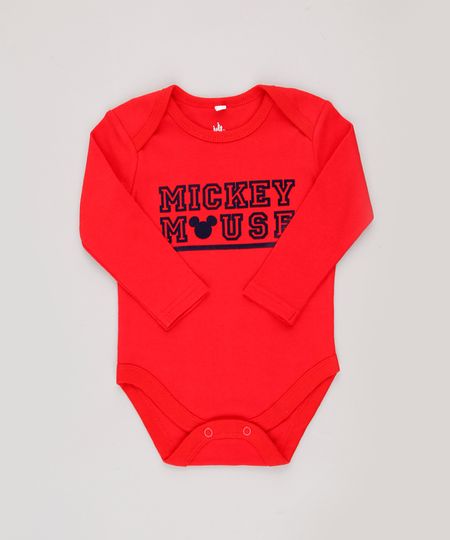 Body-Infantil-Mickey-Mouse-Manga-Longa-Vermelho-9685276-Vermelho_1