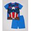 Pijama-Infantil-Capitao-America-Manga-Curta-Azul-9843992-Azul_1