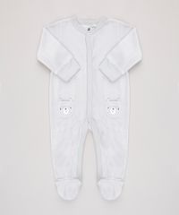 Macacao-Infantil-em-Plush-com-Bolso-de-Ursinho-e-Pezinho-Manga-Longa-Cinza-Claro-9590219-Cinza_Claro_1