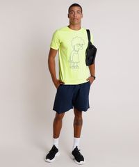 Camiseta-Masculina-Lisa-Simpson-Manga-Curta-Gola-Careca-Amarela-Neon-9858013-Amarelo_Neon_3