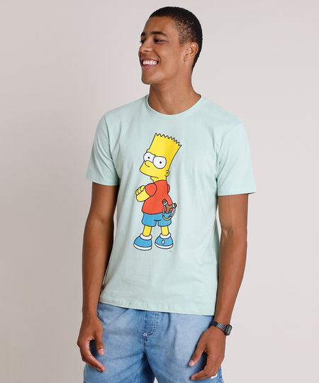 camisa do bart simpson