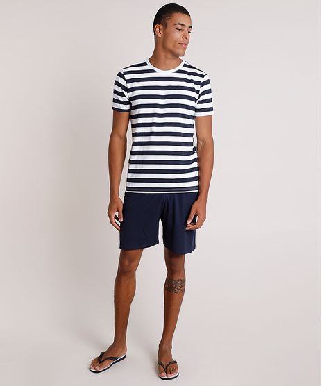 Pijama-Masculino-Listrado-Manga-Curta-Azul-Marinho-9847426-Azul_Marinho_1