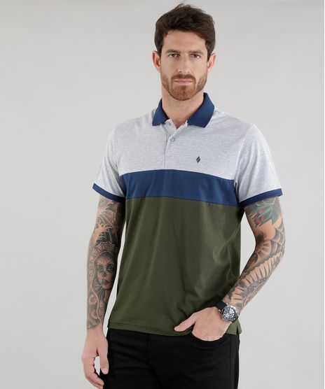 Polo-com-Recorte-Verde-Militar-8577061-Verde_Militar_1
