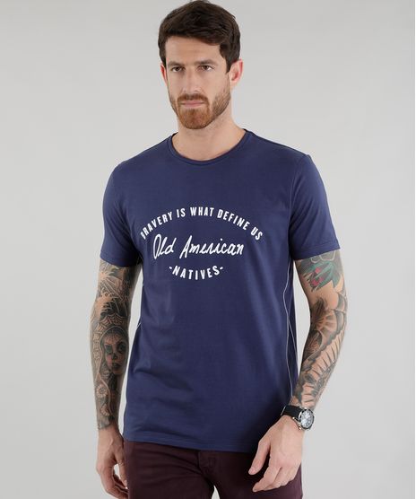 Camiseta--Bravery-is-what-define-us--Azul-Marinho-8590043-Azul_Marinho_1