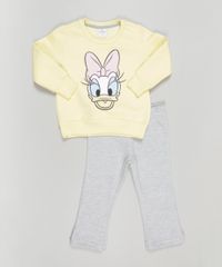 Conjunto-Margarida-de-Blusao-Amarelo---Calca-em-Moletom-Cinza-Mescla-8606319-Cinza_Mescla_1