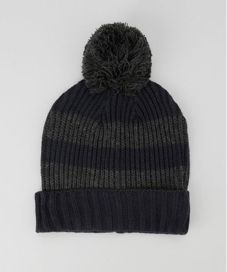 Gorro-Listrado-em-Trico-Azul-Marinho-8482182-Azul_Marinho_1