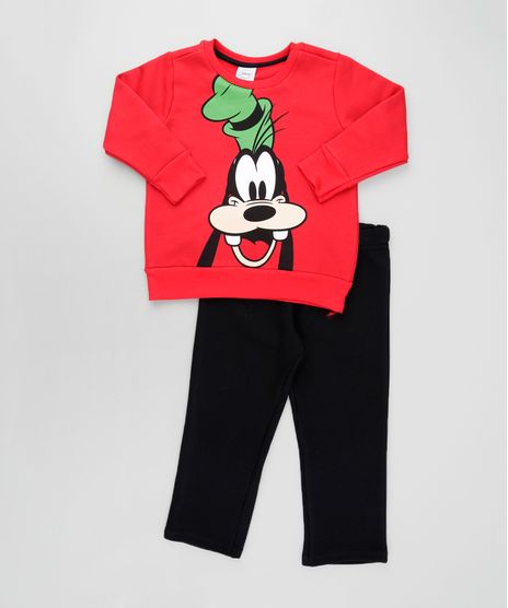 Conjunto-Pateta-de-Blusao-Vermelho---Calca-em-Moletom-Preta-8611996-Preto_1