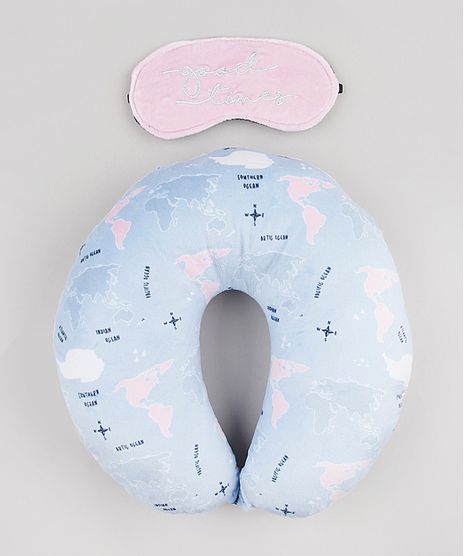 Kit-de-Apoio-de-Pescoco-Estampado-de-Mapa---Tapa-Olho--Good-Times--Azul-Claro-9864771-Azul_Claro_1