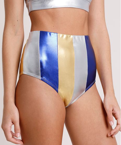 Hot-Pant-Feminino-Mindset-Metalizado-Listrado-com-Recortes-Multicor-9916543-Multicor_1