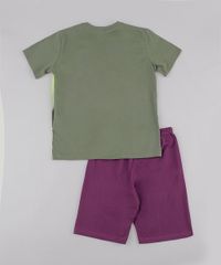 Pijama-Infantil-Hulk-Manga-Curta-Verde-9843998-Verde_2