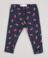 Calca-Legging-Infantil-Estampada-Floral-com-Laco-Azul-Marinho-9858157-Azul_Marinho_1