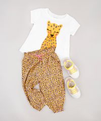 Calca-Infantil-Jogger-Estampada-Animal-Print-Onca-com-Laco-Amarela-9852941-Amarelo_3