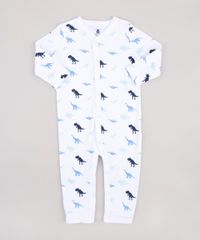 Macacao-Infantil-Estampado-de-Dinossauros-Manga-Longa-Branco-9681830-Branco_1
