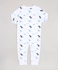 Macacao-Infantil-Estampado-de-Dinossauros-Manga-Longa-Branco-9681830-Branco_2