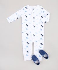 Macacao-Infantil-Estampado-de-Dinossauros-Manga-Longa-Branco-9681830-Branco_3