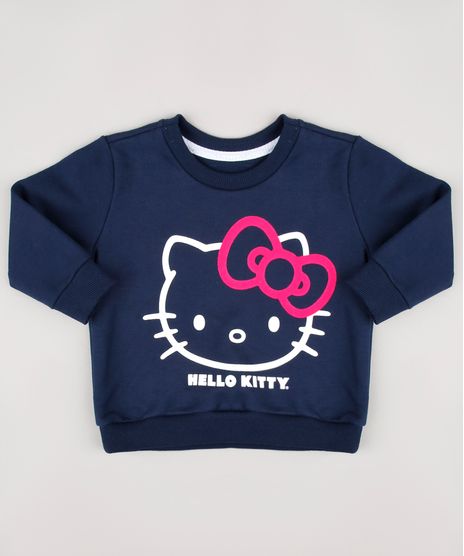 Blusao-Infantil-Hello-Kitty-em-Moletom-Felpado-Azul-Marinho-9826543-Azul_Marinho_1