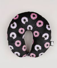 Kit-de-Apoio-de-Pescoco-Os-Simpsons-Estampado-Donut---Tapa-Olho-Preto-9864772-Preto_2