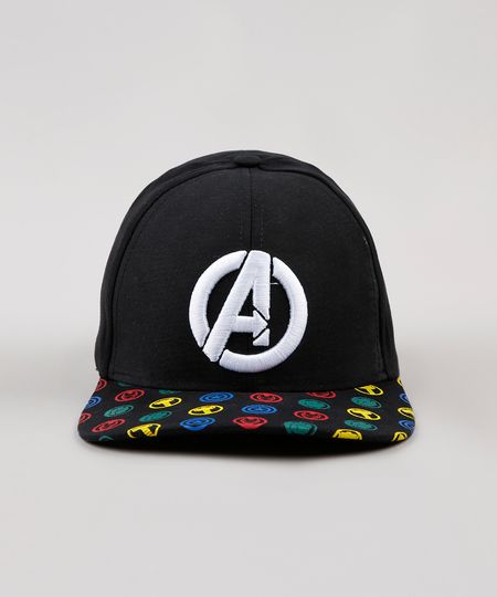 Bone-Infantil-Aba-Reta-Os-Vingadores-com-Bordado-Preta-9888480-Preto_1 Bone-Infantil-Aba-Reta-Os-Vingadores-com-Bordado-Preta-9888480-Preto_1