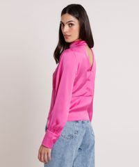 Blusa-Feminina-Mindset-Acetinada-com-Vazado-Manga-Longa-Decote-Redondo-Pink-9901886-Pink_2