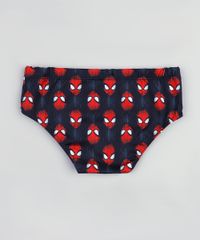 Sunga-Infantil-Slip-Homem-Aranha-Estampada-com-Protecao-UV50--Preta-9867022-Preto_2