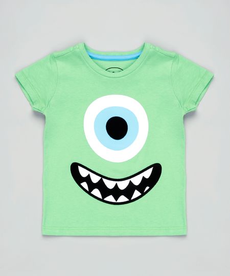 Camiseta-Infantil-Carnaval-Mike-Monstros-S-A--Manga-Curta-Verde-9837169-Verde_1