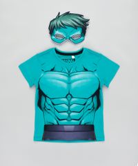 Camiseta-Infantil-Carnaval-Hulk-Manga-Curta---Mascara-Verde-9838315-Verde_1