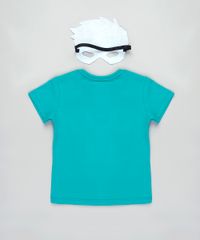 Camiseta-Infantil-Carnaval-Hulk-Manga-Curta---Mascara-Verde-9838315-Verde_2