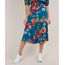 Saia-Feminina-Midi-Estampada-Floral-com-Papagaio-e-Fenda-Azul-Petroleo-9819268-Azul_Petroleo_1