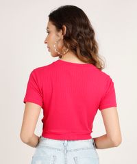 Blusa-Feminina-Cropped-Canelada-com-Vazado-Manga-Curta-Decote-Redondo-Pink-9711585-Pink_2