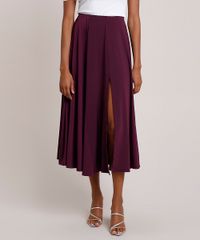 Saia-Feminina-Mindset-Midi-Evase-com-Fenda-Roxa-9901896-Roxo_1