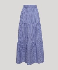 Saia-Feminina-Mindset-Longa-Estampada-Xadrez-Vichy-com-Recortes-Azul-Marinho-9916541-Azul_Marinho_5