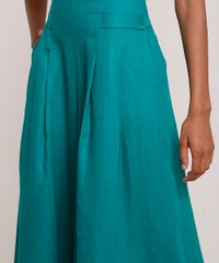 Calca-Feminina-Mindset-Pantalona-em-Linho-com-Pregas-e-Martingale-Verde-9909662-Verde_4